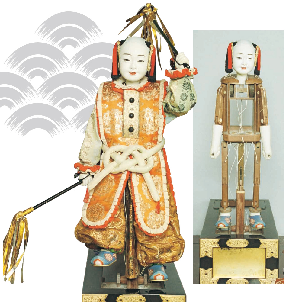 唐子の采振り人形